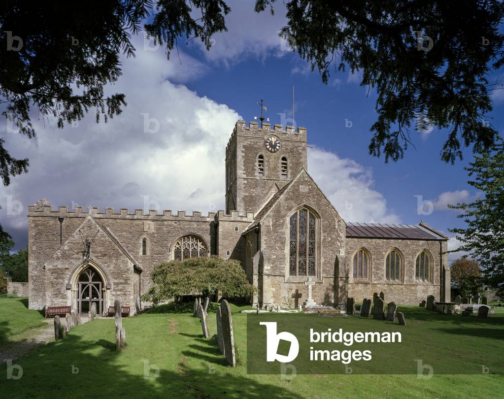 Buckland, St Mary, Exterior Showing The Barcote Chapel