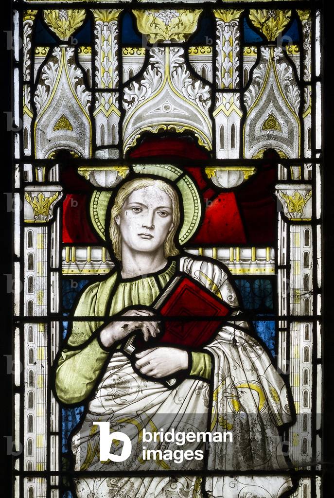 St John, 1872 stained glass)