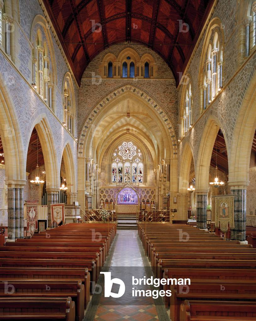 Interior of St John The Evangelist, Torquay (1824-1881 Edward Burne-Jones, 1861-73 (photo)