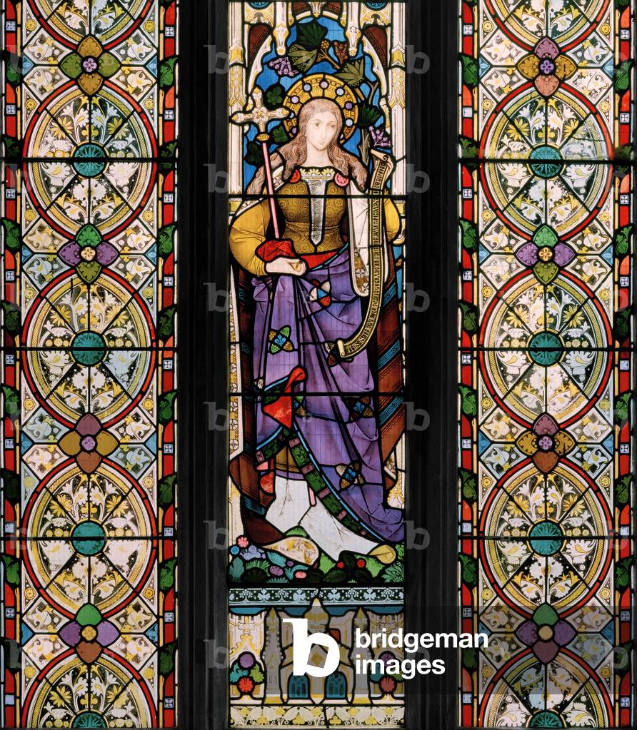 Faith, c.1868 (stained glass)