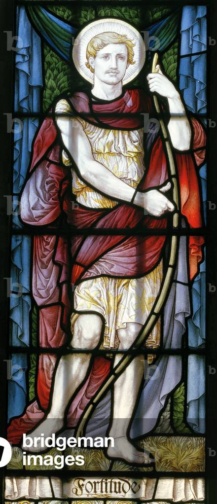 Fortitude, 1884 (stained glass)