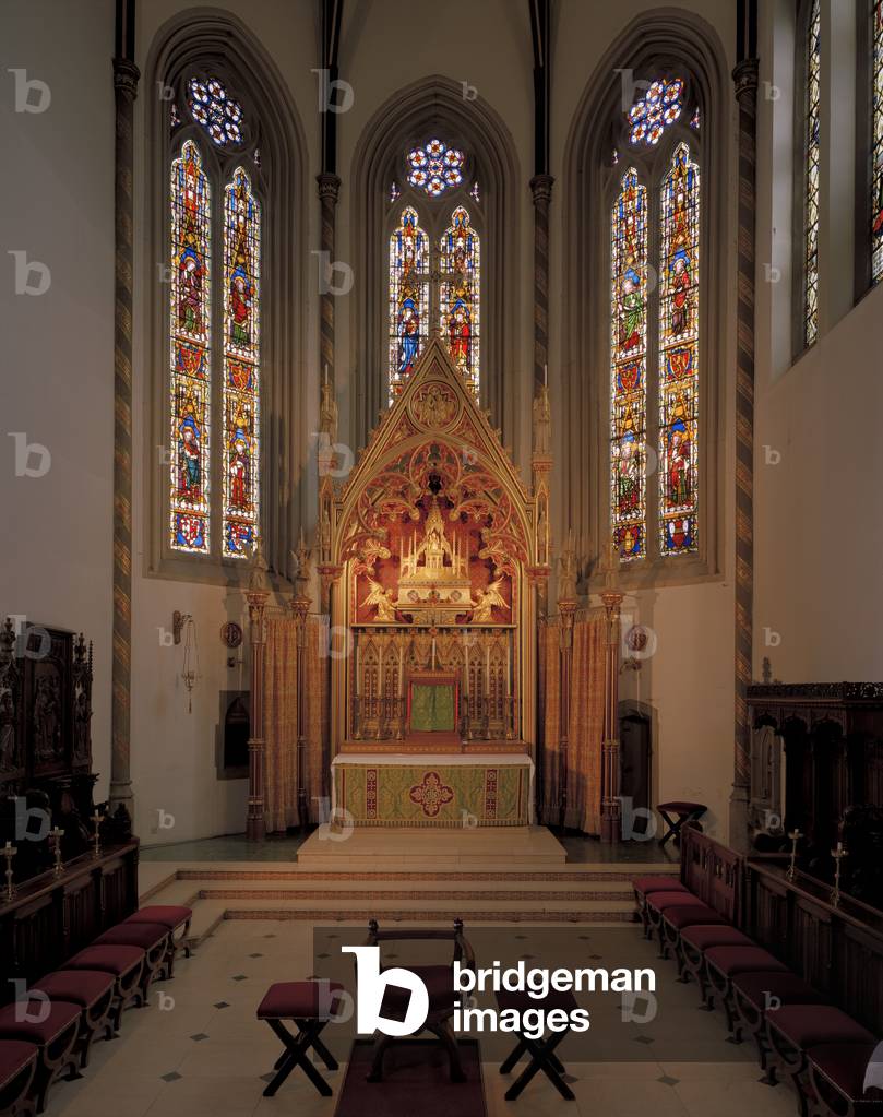 Apse of St. Chad's Cathedral, Birmingham (photo)