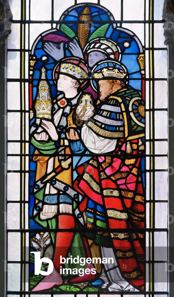 Adoration of The Magi, 1859 (stained glass)