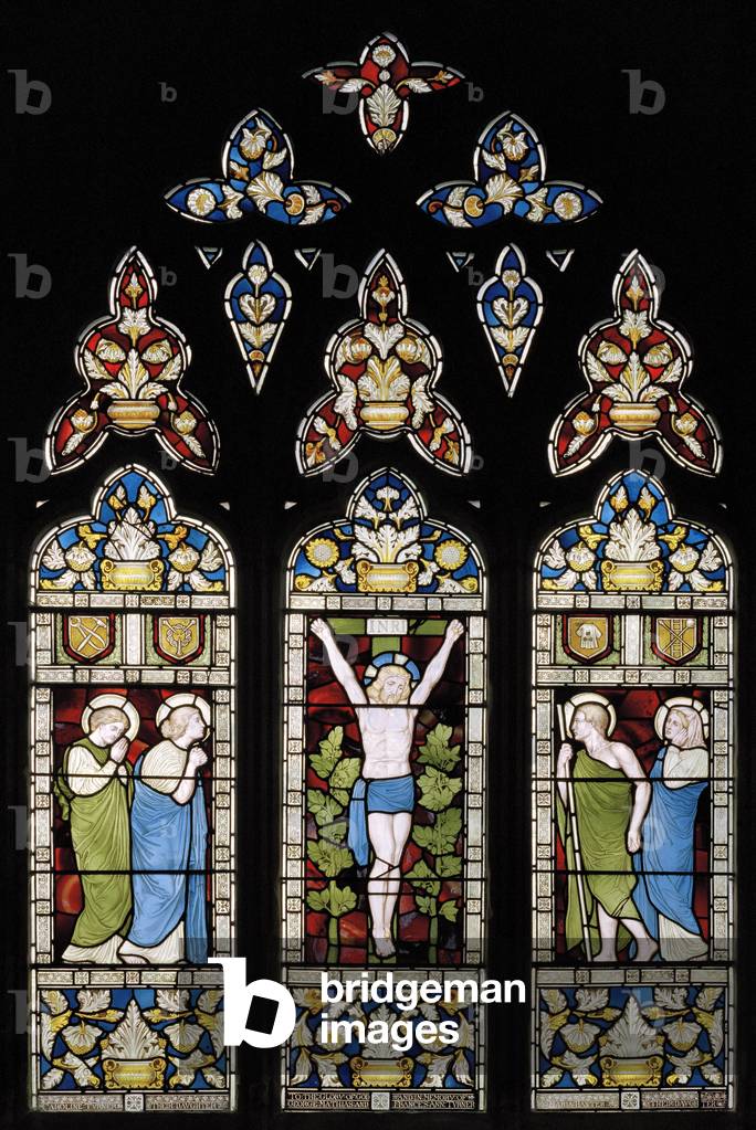 The Crucifixion, East Window, 1872 (stained glass)