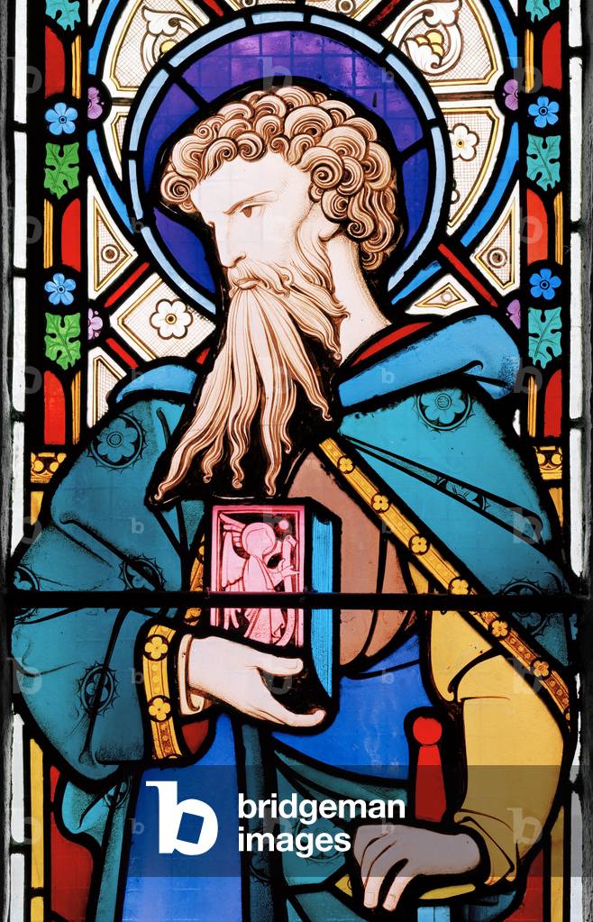 St Matthew, 1862 (stained glass)