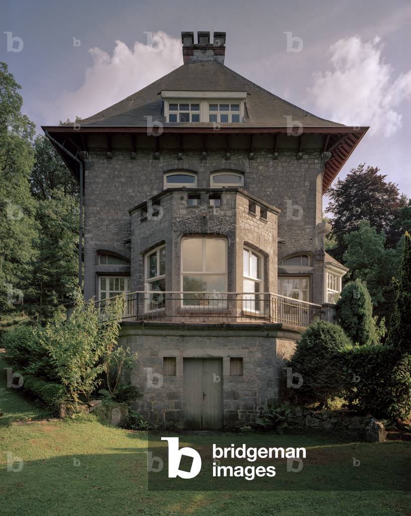 North facade, Villa Dubois, Rue De Maradret, Sosoye, 1905 (photo)