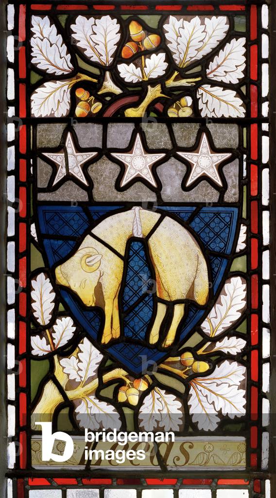 Leeds Heraldry, 1867-71 (stained glass)