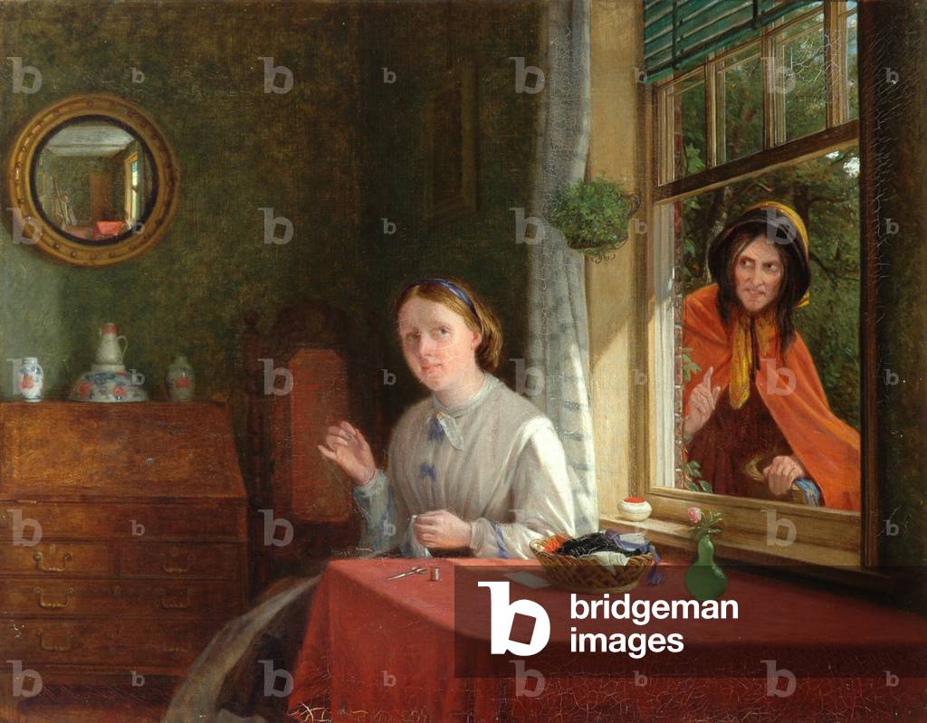 The Gypsy, 1865 (oil on canvas)