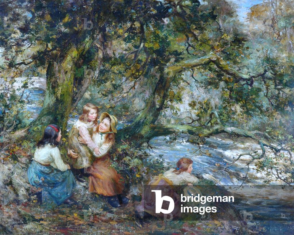 The Linn Pool (oil on canvas)