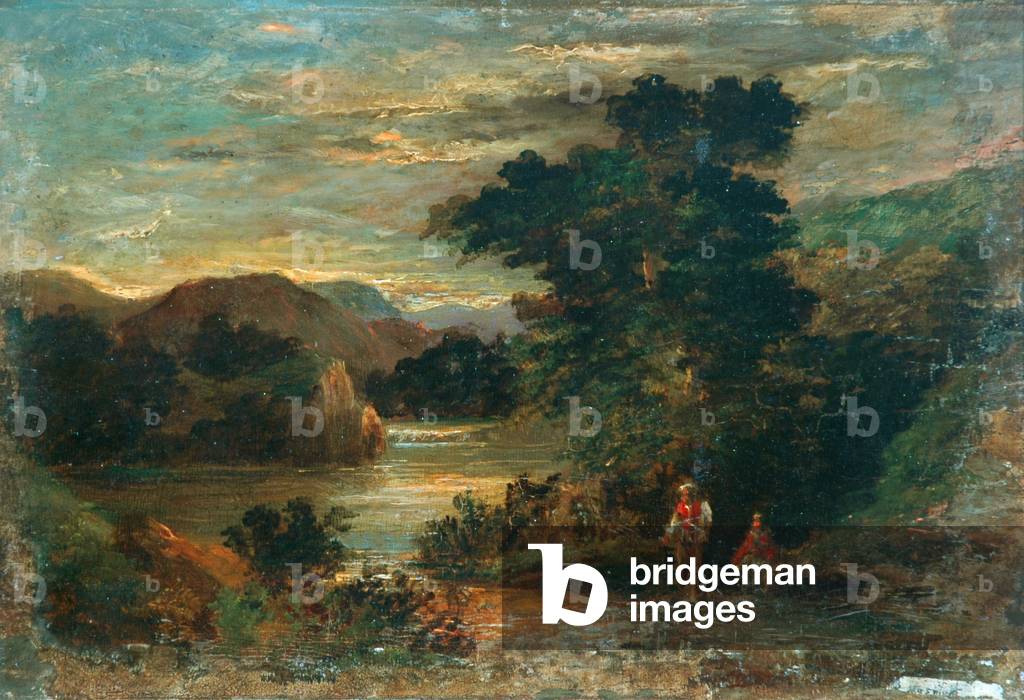 Landscape (oil on panel)