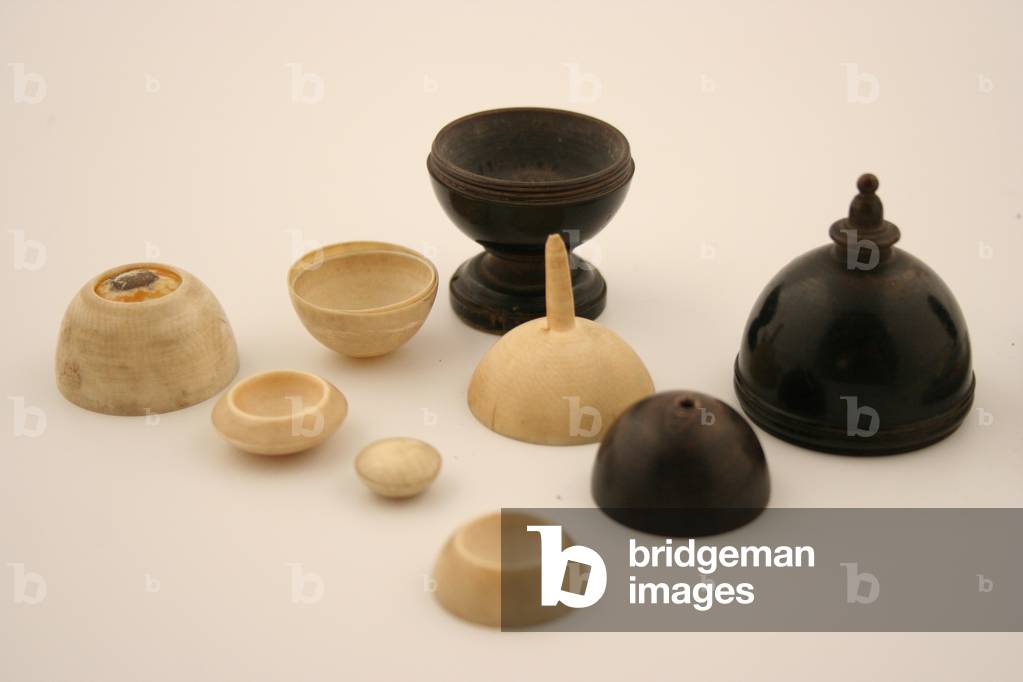 Model of Human Eye, 17th century (ivory and horn)