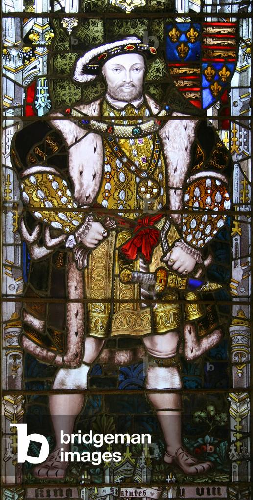 King Henry VIII, 1896 (stained glass)