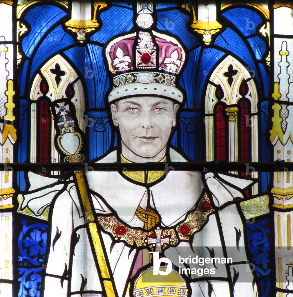 King George VI, Canterbury Cathedral (stained glass)