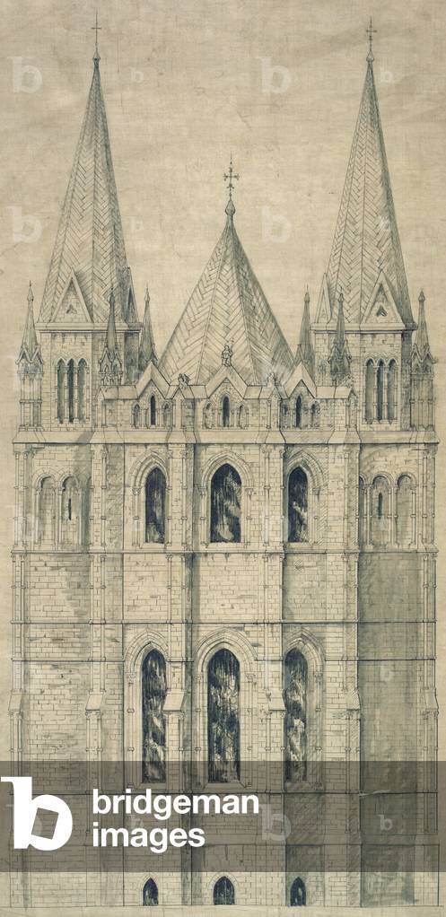 Elevation, c.1860 (paper)