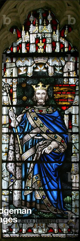 King Edward I, 1896 (stained glass)