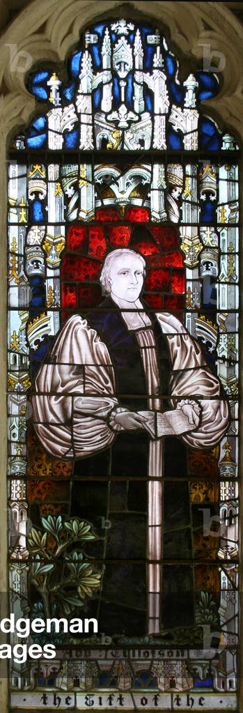 Archbishop John Tillotson, 1896 (stained glass)