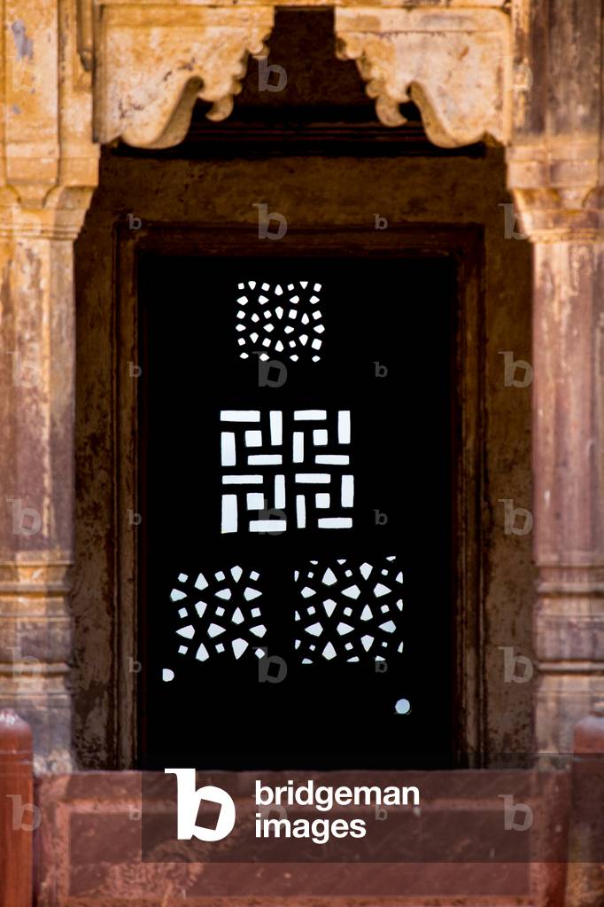 Chattri Royal cenotaph Orccha, Madhya Pradesh, India, February 2018 (photo)