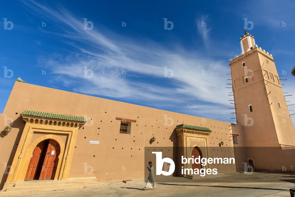 Mud-walled mosque, Tiznit, South Morocco, September 2018 (photo)