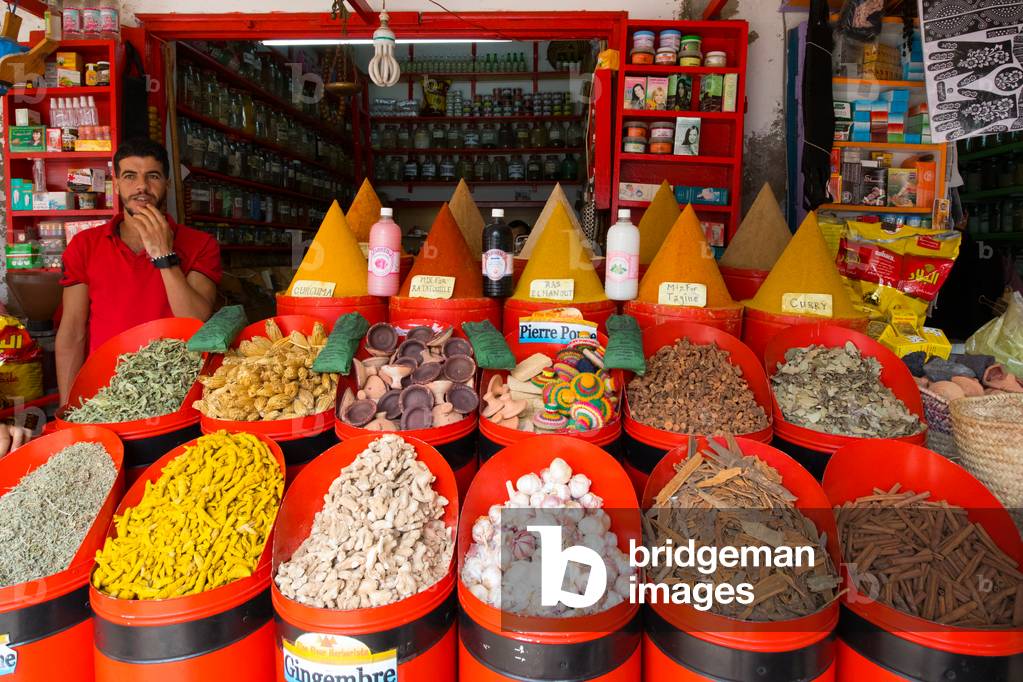 Spice shop,  Essaouira, Morocco September 2018 (photo)