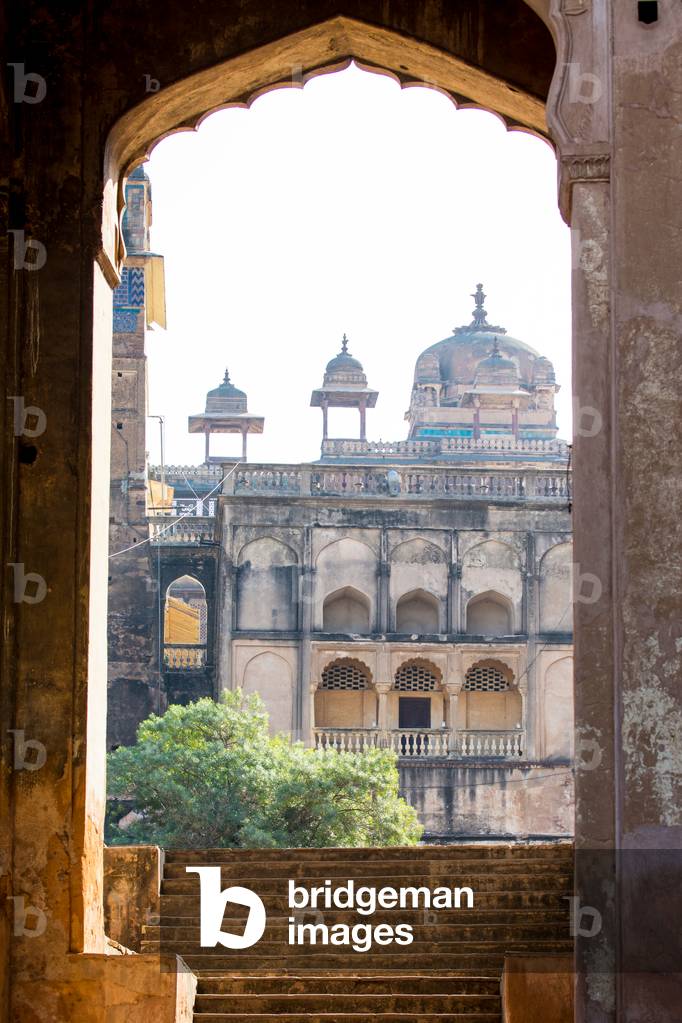 Chattri Royal cenotaph Orccha, Madhya Pradesh, India, February 2018 (photo)