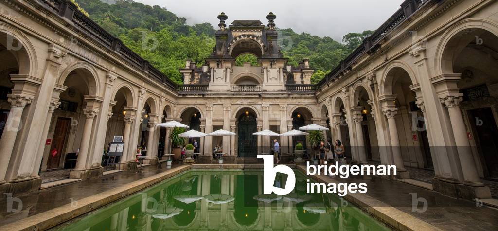 Italianate mansion in Parque Enrique Lage, Jardim Botânico neighbourhood, Rio de Janeiro, Brazil, March 2018 (photo)