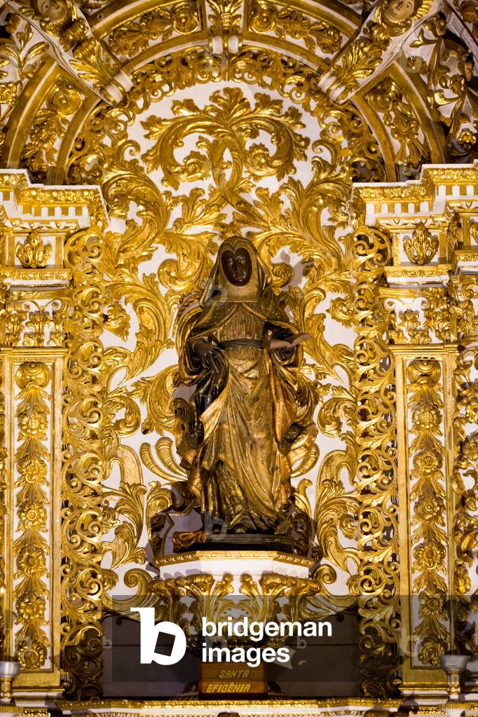 Gilt interior, São Francisco Church and Convent, Cidade Alte, Historic Centre, Salvador de Bahia, Brazil, March 2018 (photo)