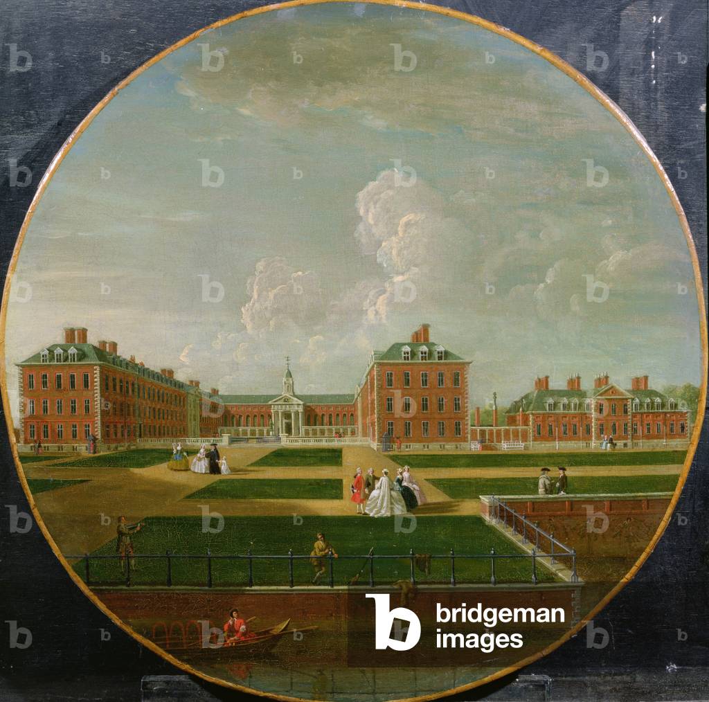 Immagine di Dipinto "Ospedale Chelsea", 1746 di Edward Haytley