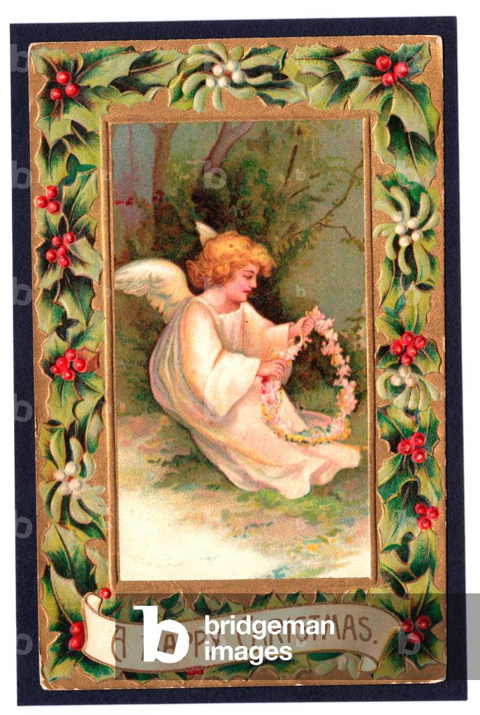 Christmas postcard, c.1907 (colour litho)