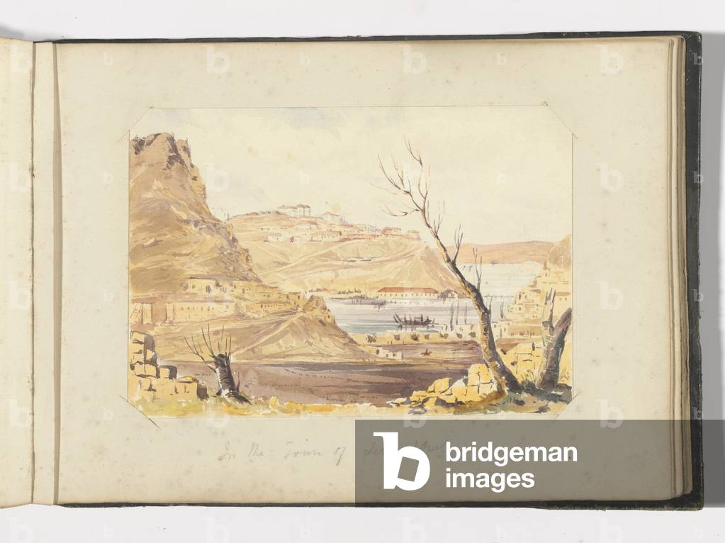In the town of Sevastopol, 1854-56 (w/c on paper)