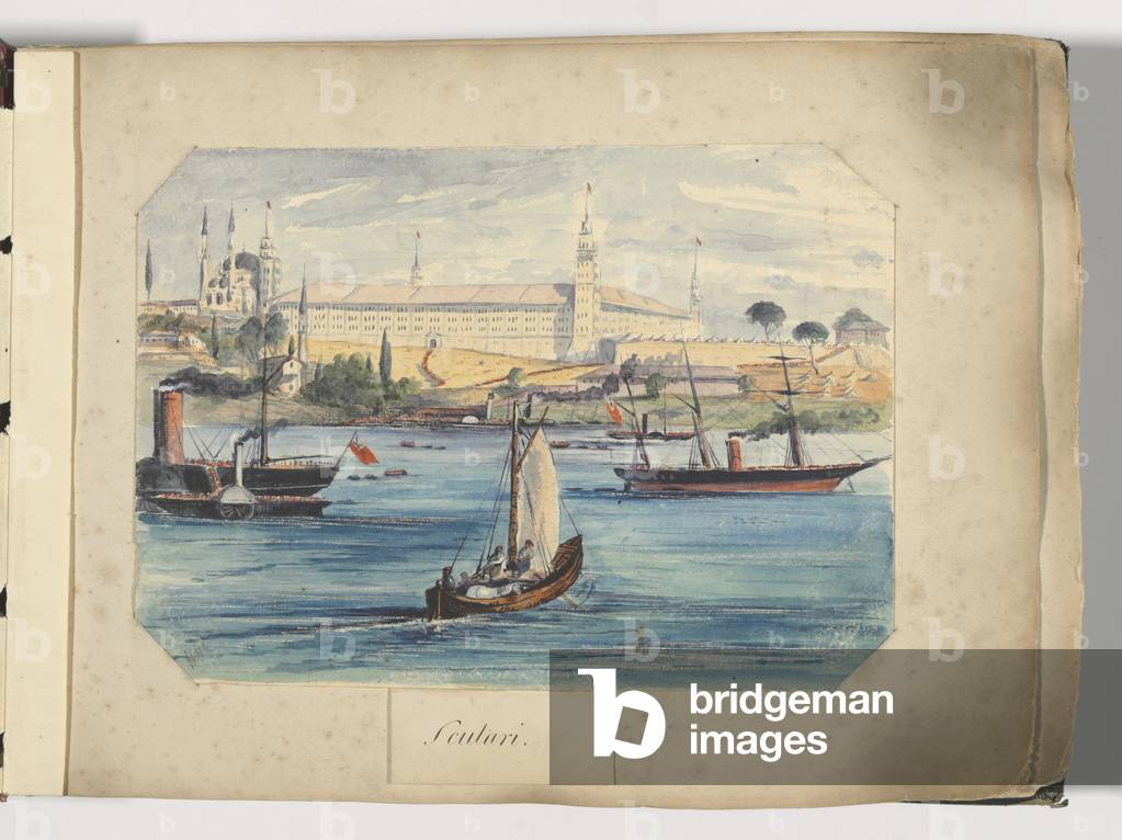 Scutari, 1854-56 (w/c on paper)