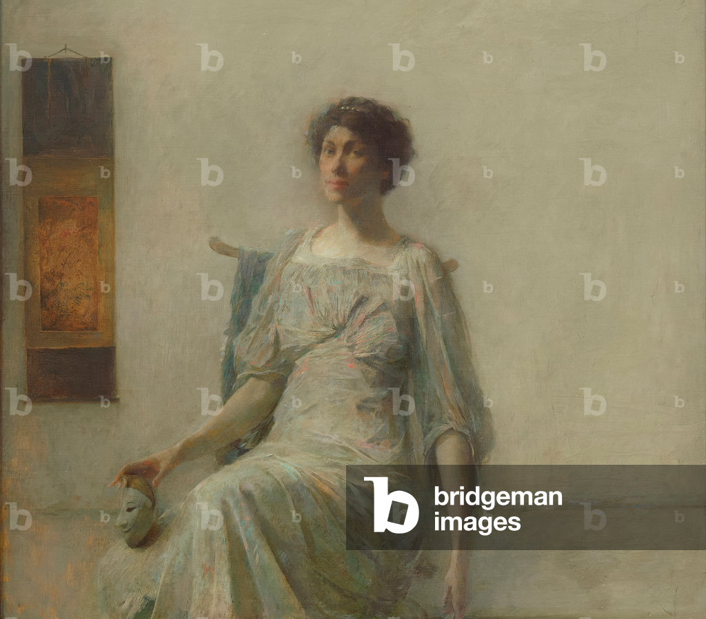 signora con una maschera, 1911 (olio su tela)