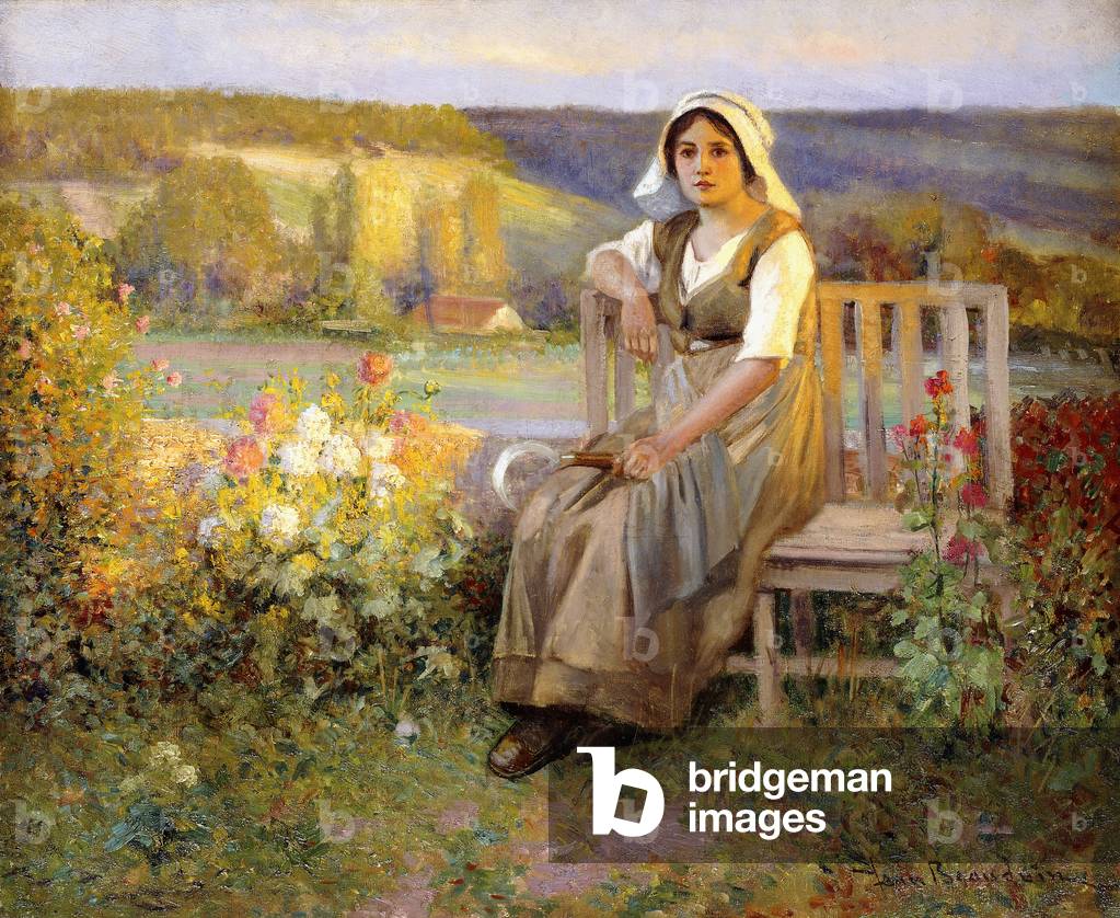 The End of the Day,  (oil on canvas)