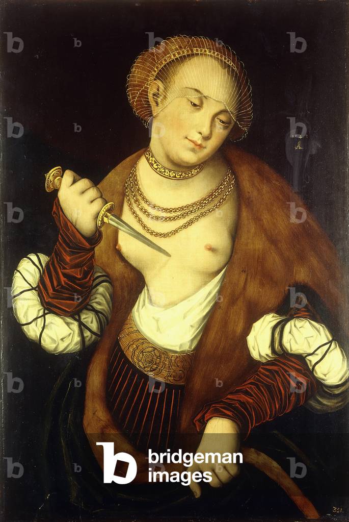 Lucretia, 1548 (oil on panel)