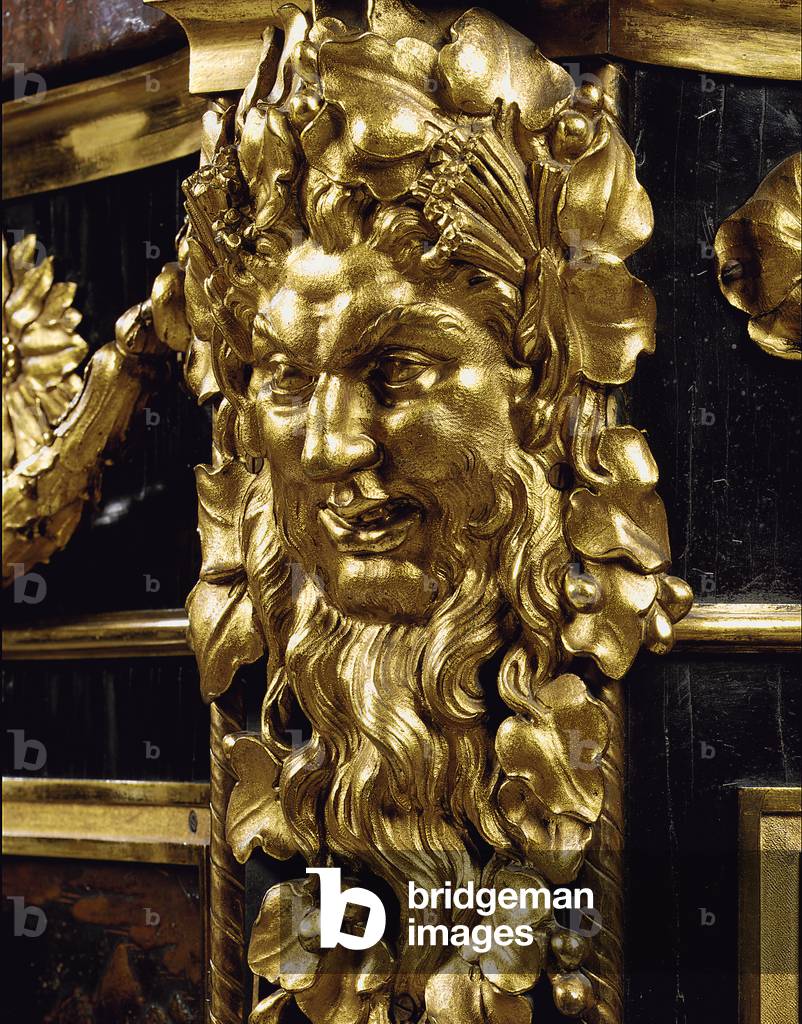 A late Louis XV commode, c.1763-70 (ormolu-mounted Japanese lacquer & ebony)