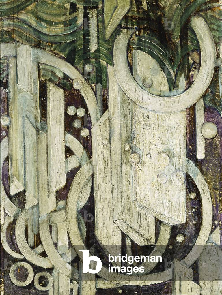 Mechanical Composition, c. 1920 (oil on panel)