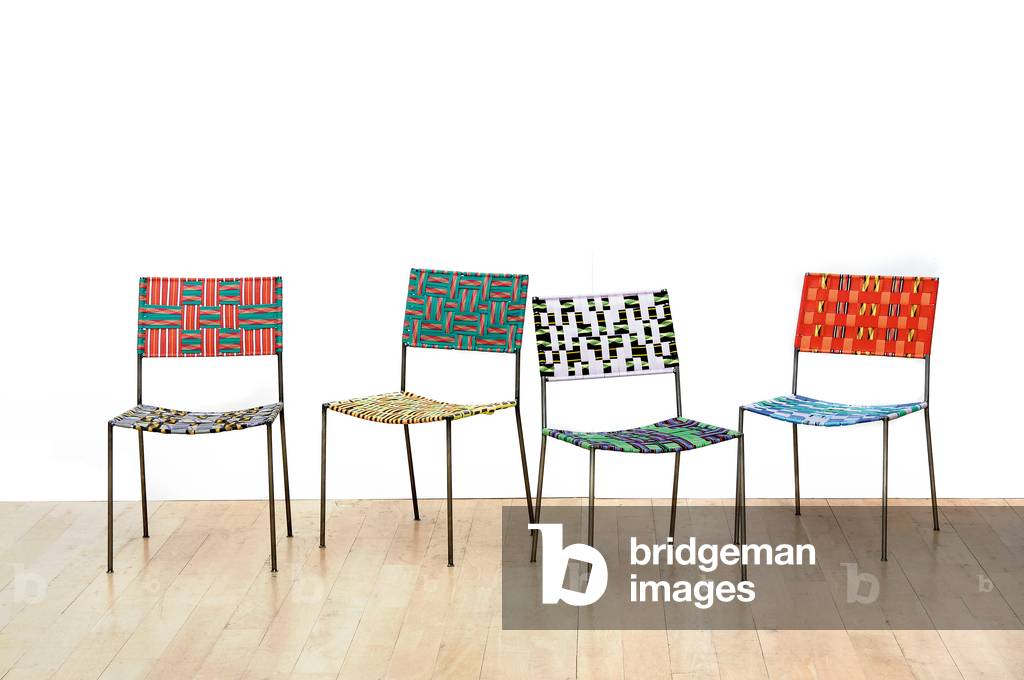 Uncle Chairs, 2001-10 (tubular steel & synthetic textile) (see also 3501957-61)