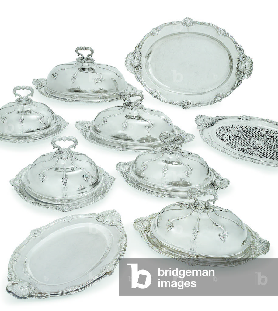 The Leinster Service, 1745-46 (silver)
