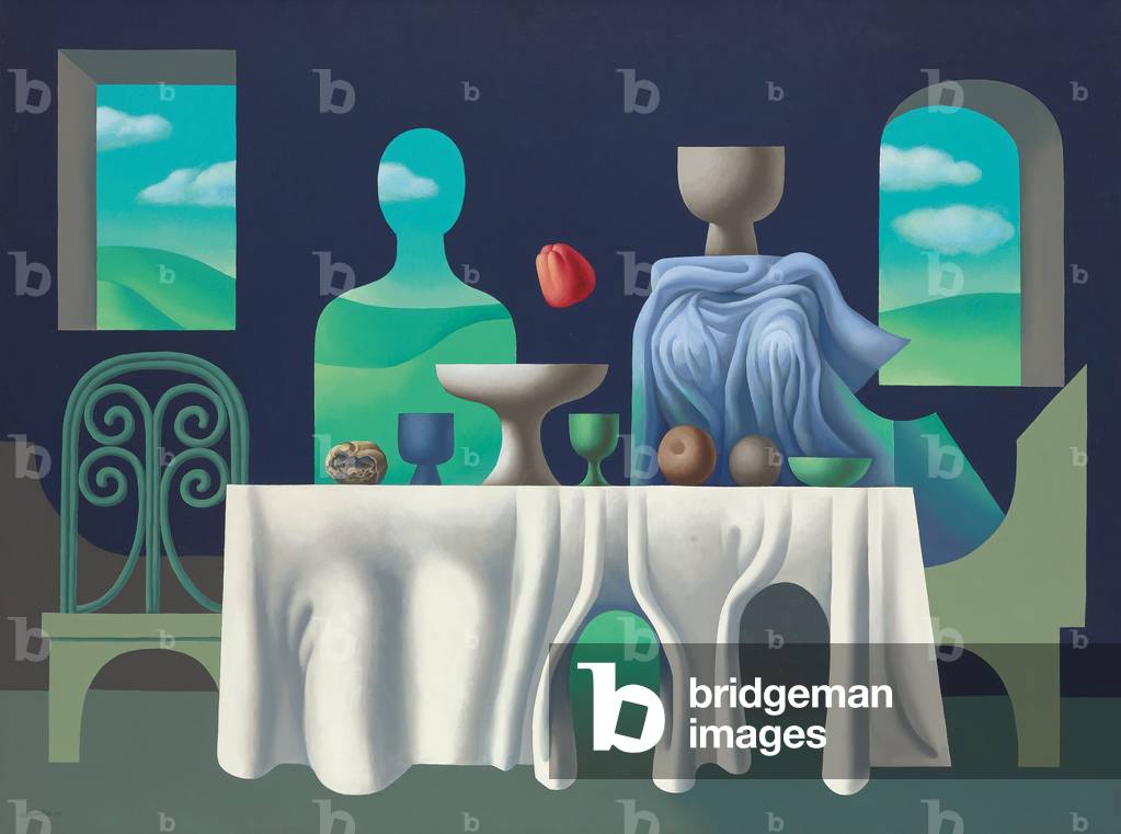 Absence of the Poet, 1970 (oil on canvas)