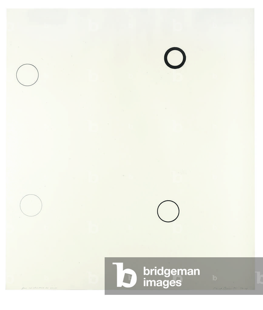 Four Constructions of Vision, 1977-78 (charcoal on paper)