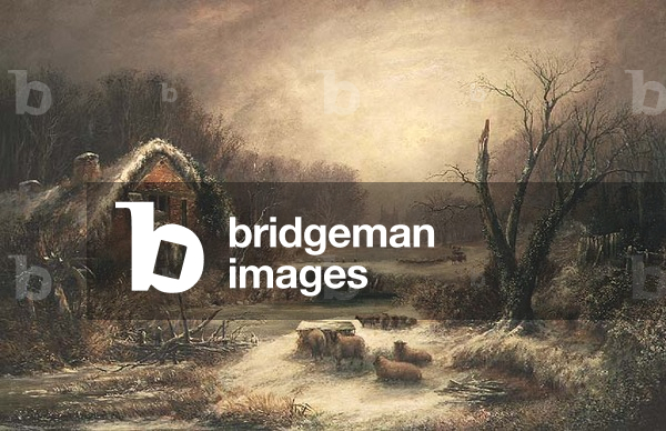 A Wooded Winter Landscape, 1857 (painting)