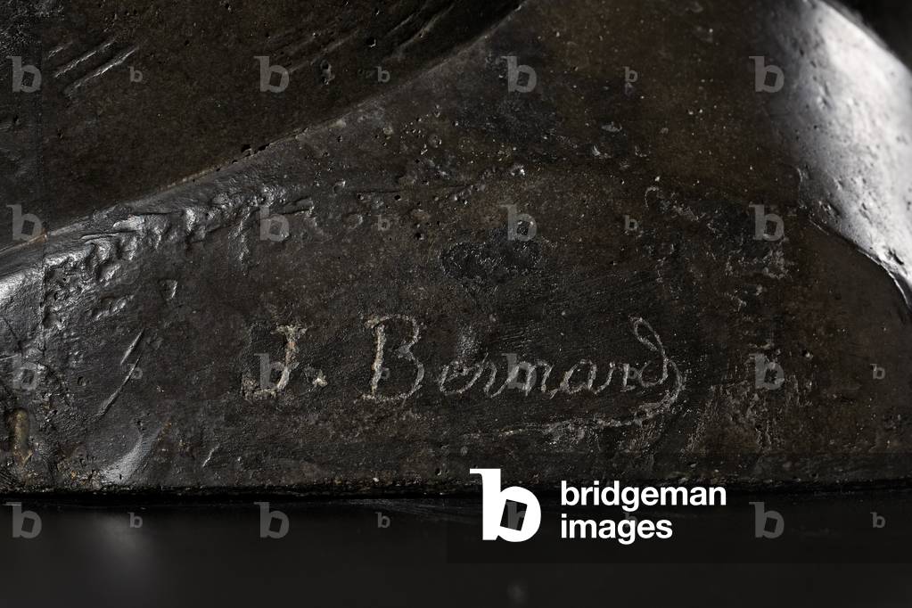 Detail of Tete a l'Aigrette, 1914 (reconstituted granite) (see also 940742)