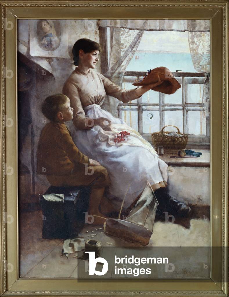 The Jubilee Hat, 1887 (oil on canvas)