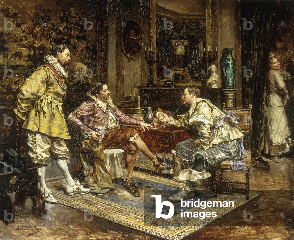 Une Histoire d'Amour, 1901 (oil on canvas)