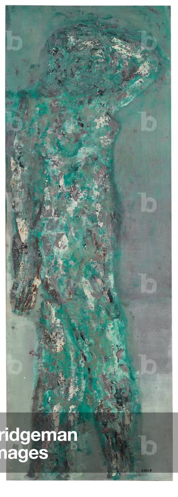 Portrait of Iris Clert, 1961 (oil & lacquer on canvas)