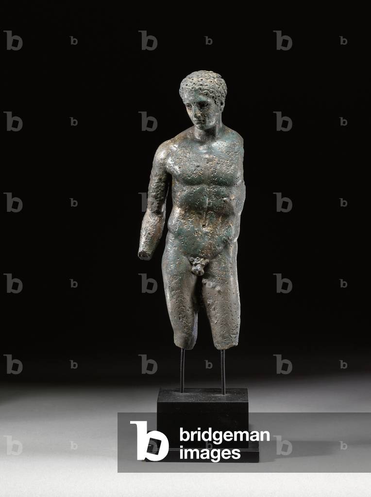 Roman athlete, c.late 1st century BC - early 1st century AD (bronze)