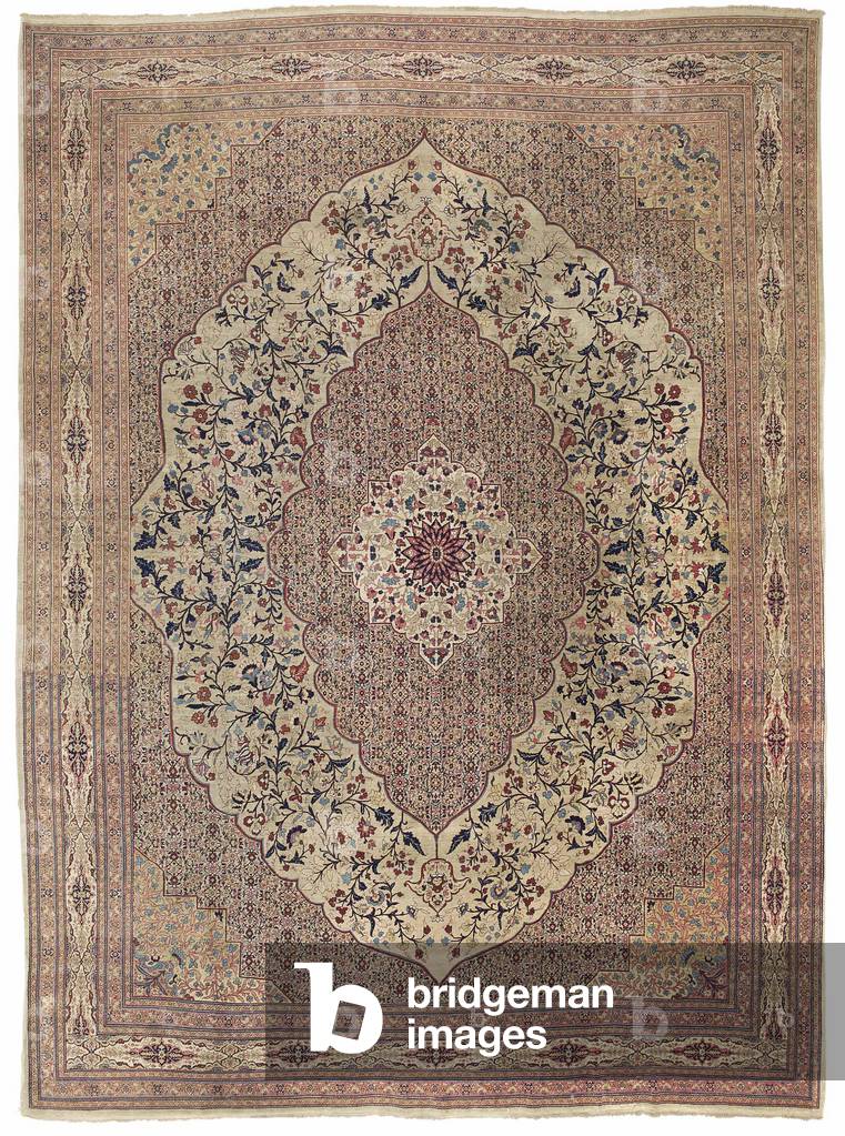Haji Jalili Tabriz carpet, c.late 19th century (wool)