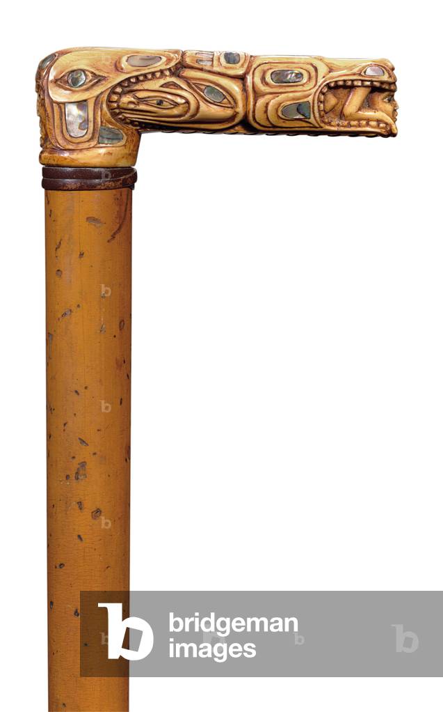 Cane, late 19th century (ivory)