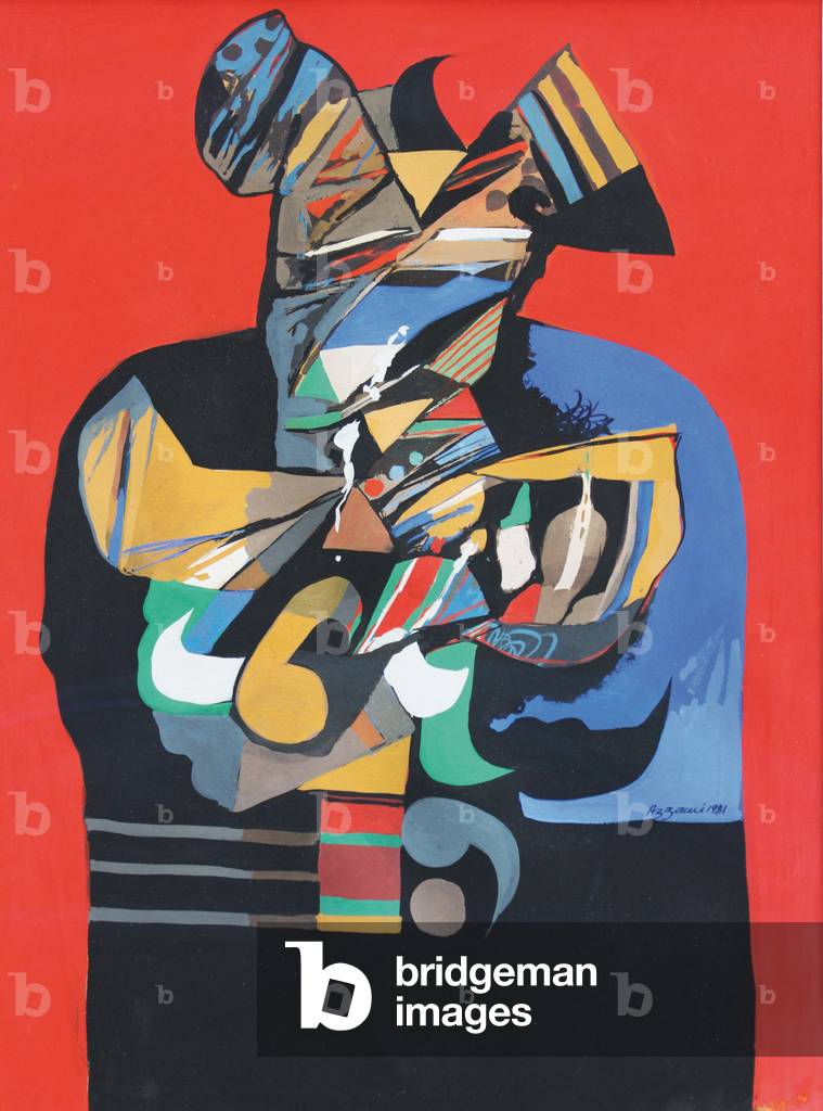 Untitled, 1982 (gouache on card)
