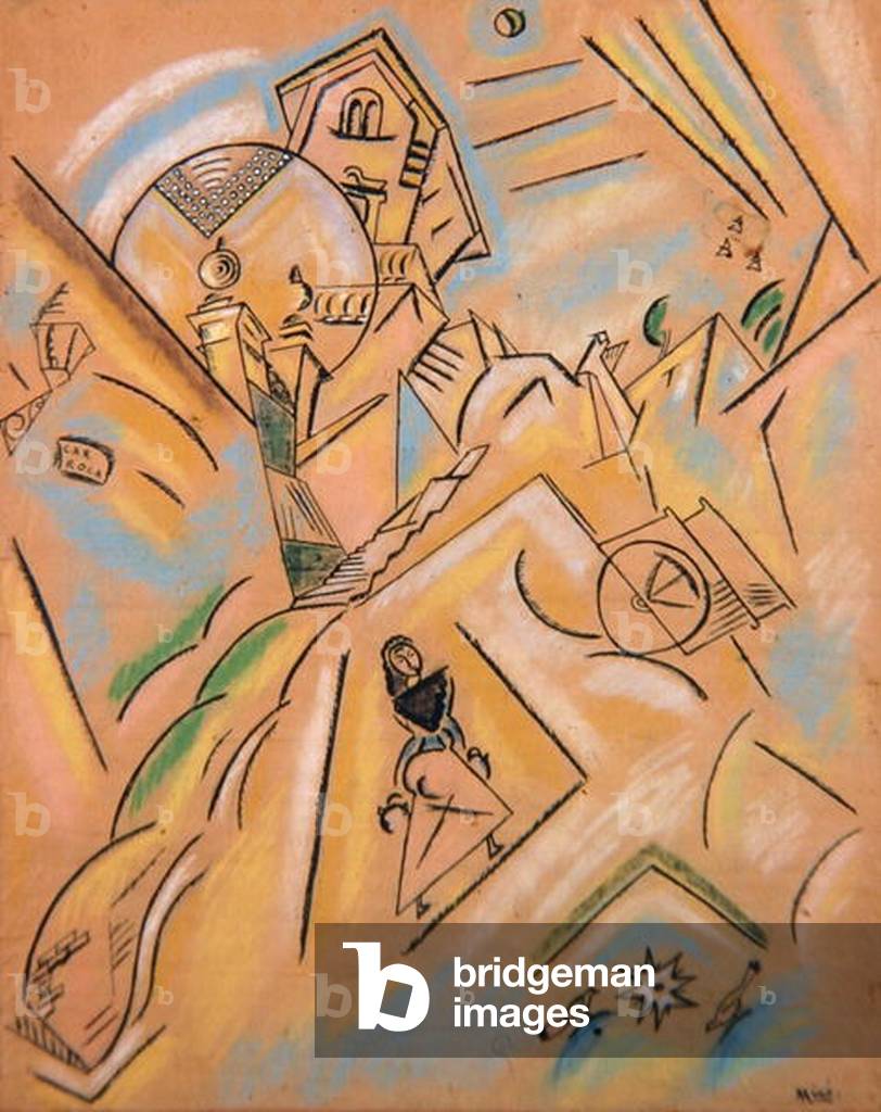 "Paesaggio", 1917 di Joan Miro