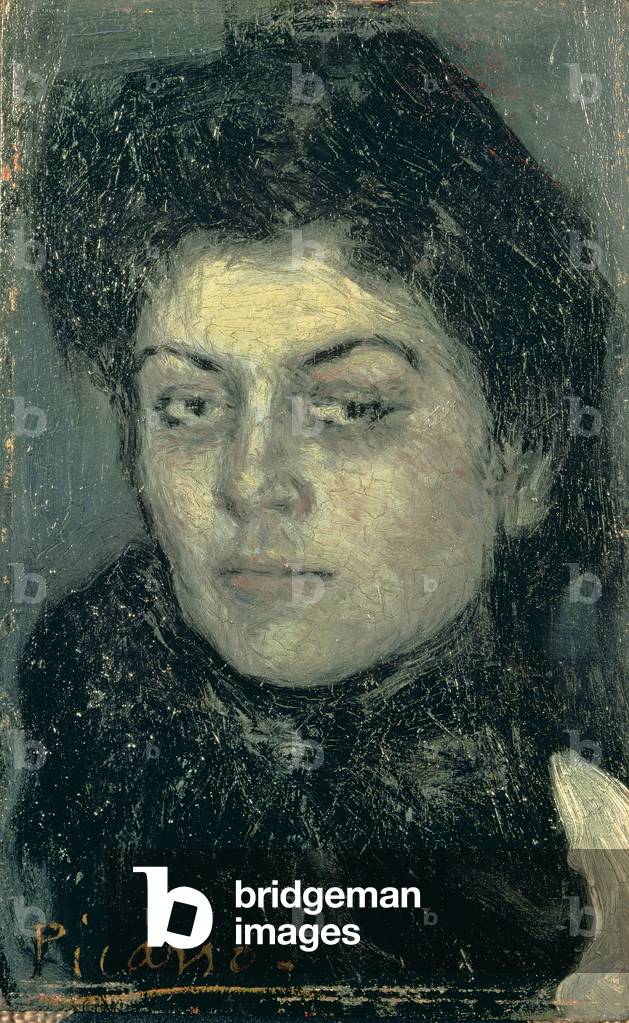 Ritratto di Lola, sorella dell'artista, 1901 (olio su tavola)